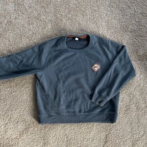 Men's REI Blue Crewneck Sweater